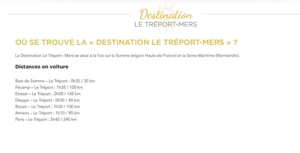 A Nous Quatre Βίλα Le Tréport Εξωτερικό φωτογραφία